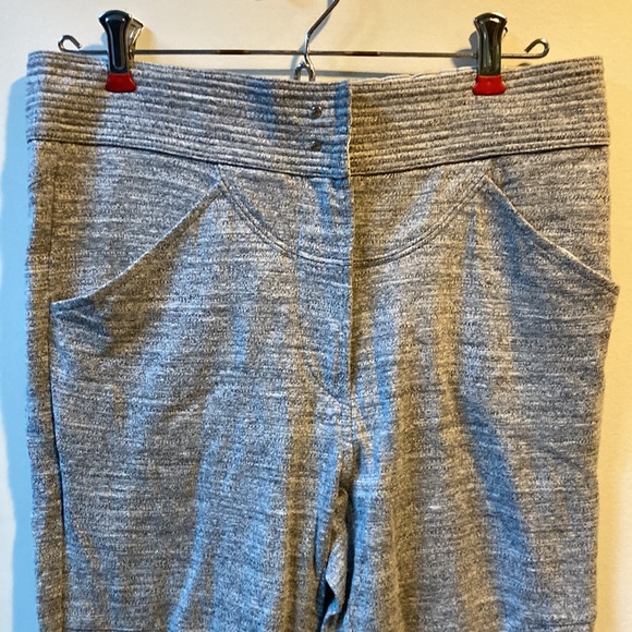 Isabel Marant heather grey jersey baseball style  pants leggings 38 - Picture 2 of 16